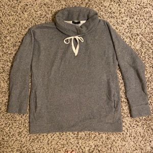 Jcrew cowl neck sweatshirt
